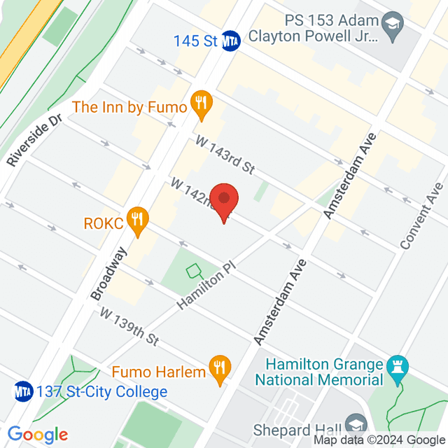 Location for Siya Healing Spa (Hamilton Heights W 142nd St.)